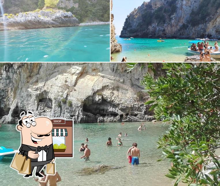 Goditi la vista dall'area esterna di Spiaggia del Buondormire