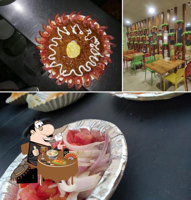 Among different things one can find food and interior at Taste Of Egg