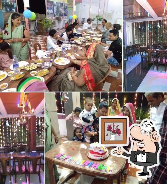 The interior of KD Hotel and Restaurant Rani
