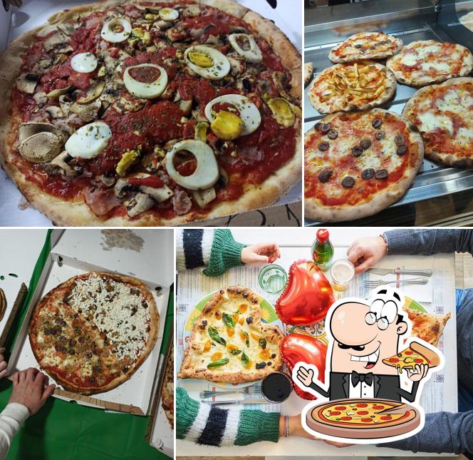 Prenditi tra le svariate varianti di pizza