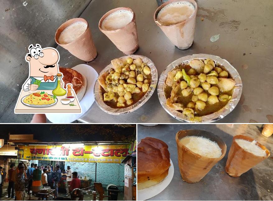 Food at Banarsi Tea Stall