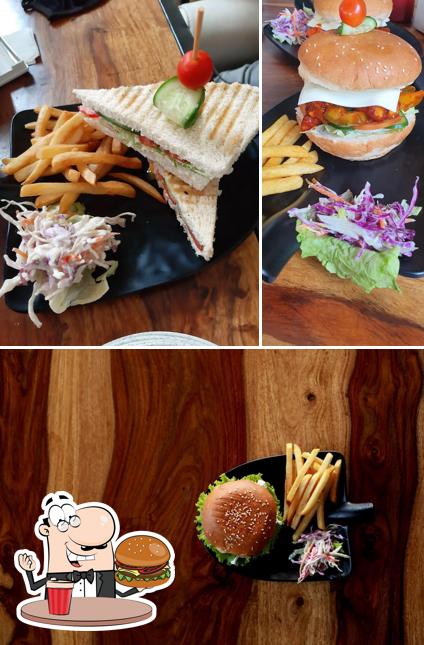 Burnout Cafe’s burgers will cater to satisfy a variety of tastes