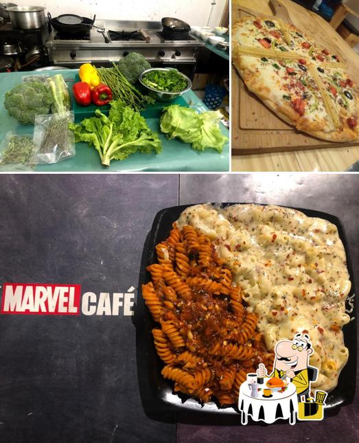 Food at MARVEL CAFE