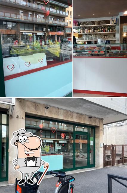 Silver Pasticceria Arcella Caffetteria si caratterizza per la esterno e cibo