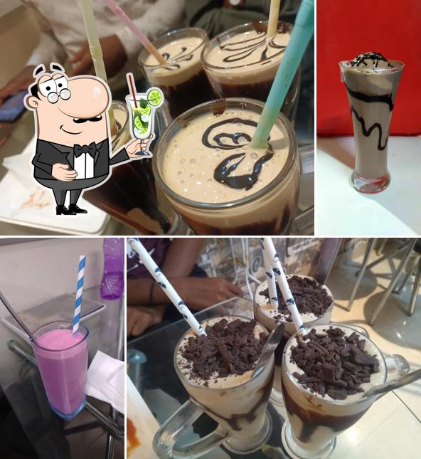 MB's cafe provides a range of beverages