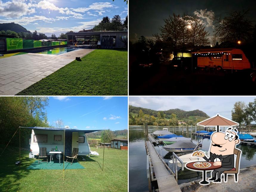 Puoi goderti l'aria fresca dal dehors di Camping Wagenhausen