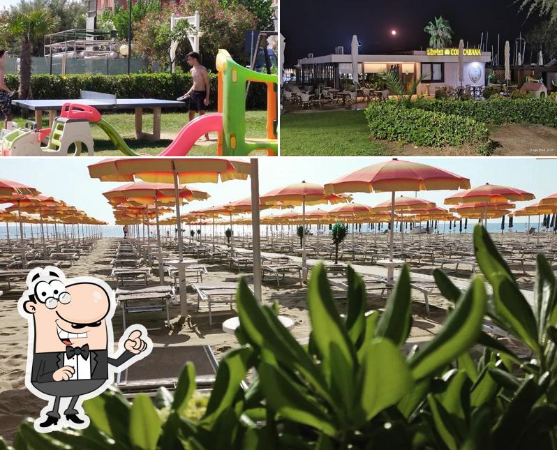 Gli interni di Chalet Copacabana Stabilimento Balneare