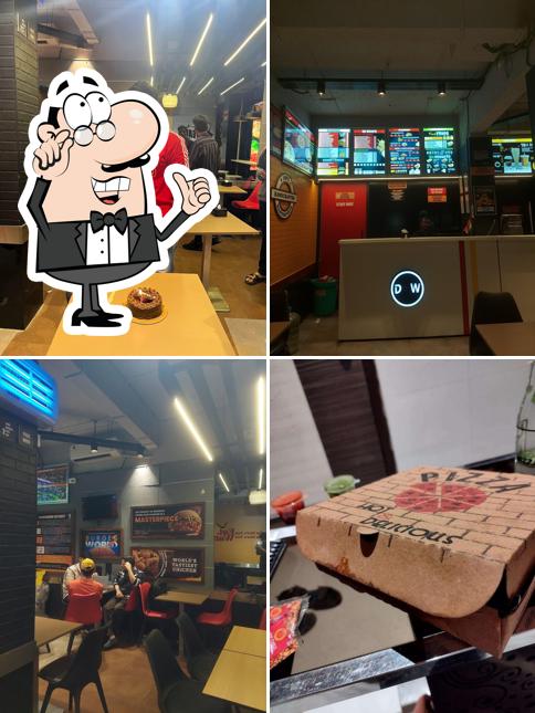 The interior of DBW De Burger World