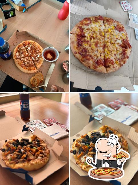 Order various kinds of pizza