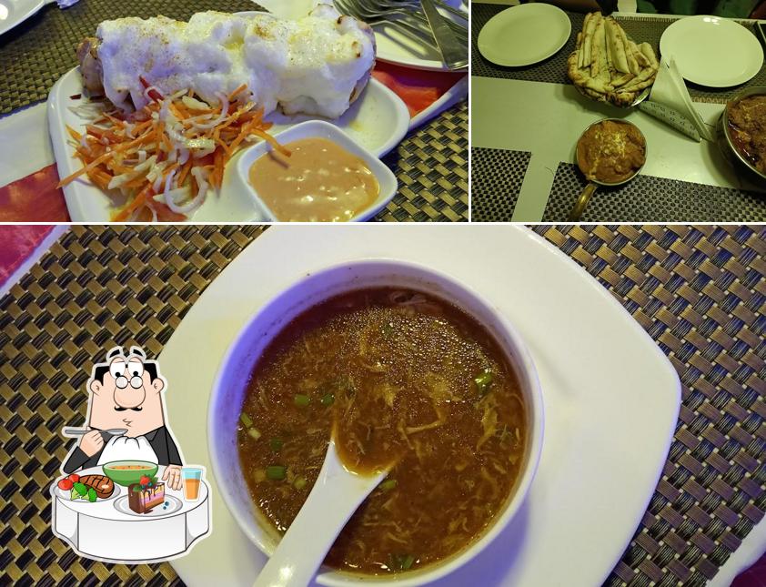 Hot and sour soup at Mom's Kitchen