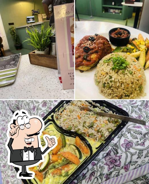 The picture of NutrioBox , Advant Navis Business Park’s interior and food