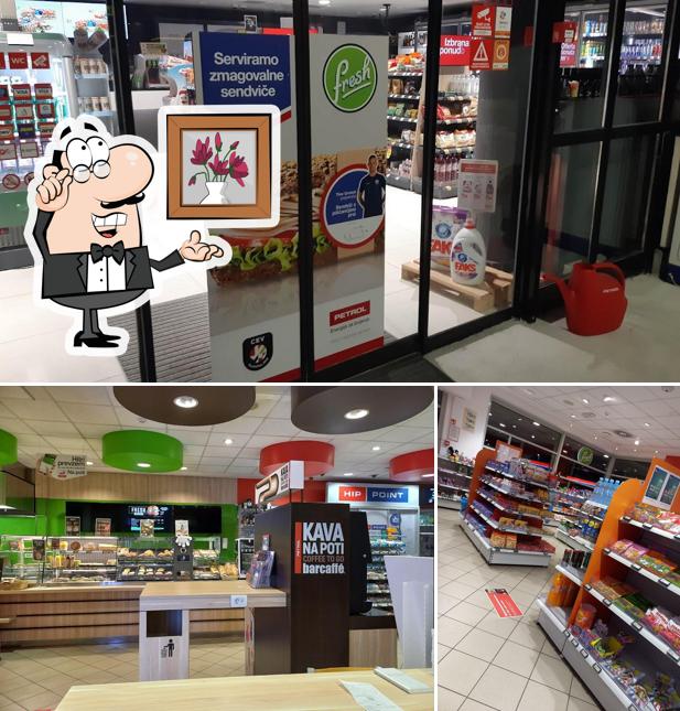 Guarda la immagine che mostra la interni e cittadini di Bar Petrol Vrtojba Jug Robert Zorn