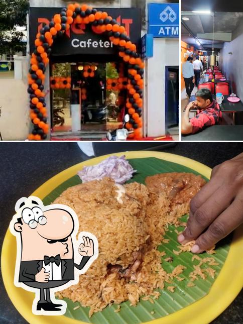 Here's a picture of Dine Out Cafeteria