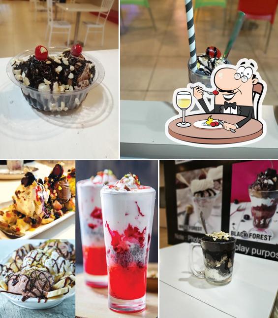 Food at Dream cream