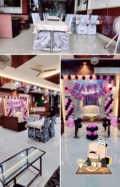 The restaurant's food and interior
