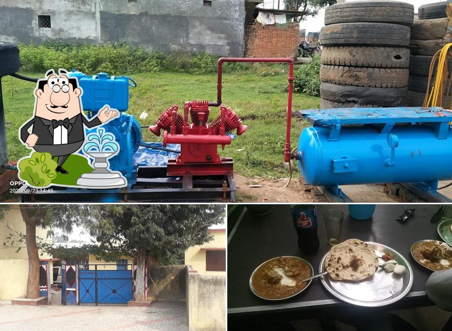 Nirmal Singh Dhaba is distinguished by exterior and beer