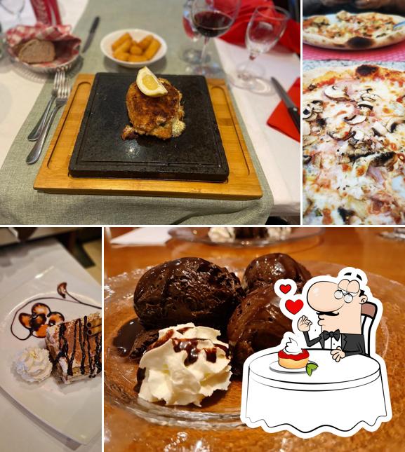 Pizzeria Sapore-Holzofen offre un'ampia varietà di dolci