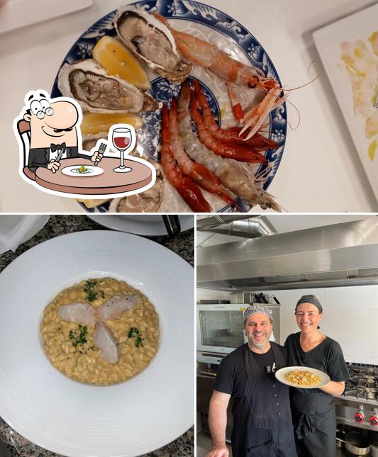 Platti al Ristorante Mare Mosso