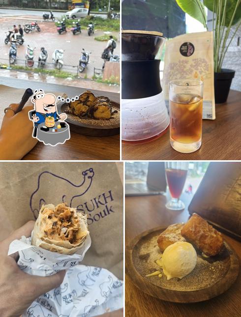 Food at Sukh Souk Diner-Café