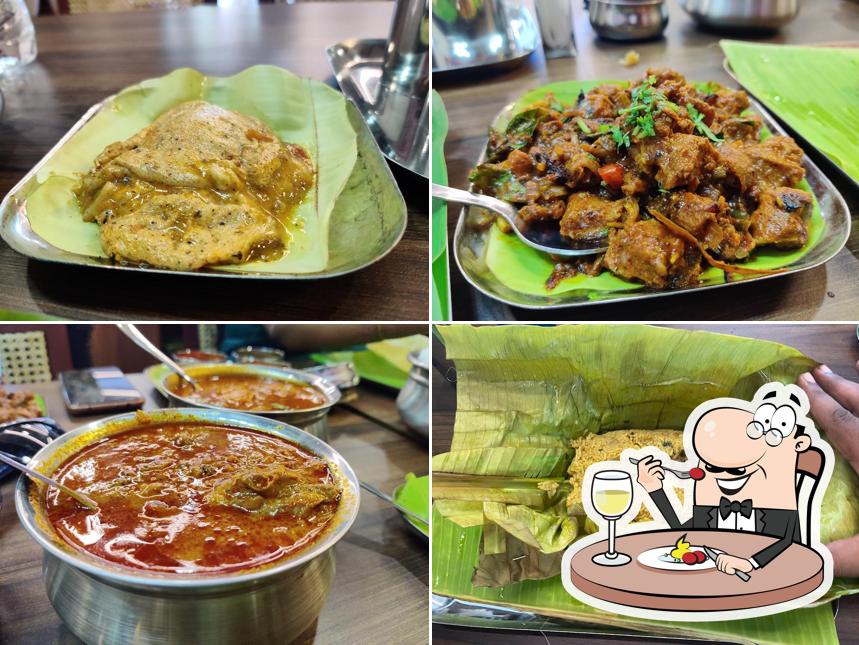 Food at Thanjai Veeraswamy