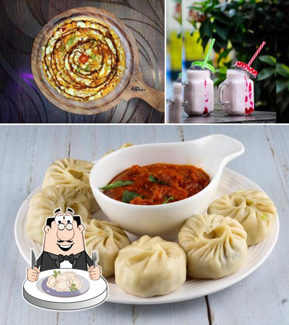 Dumplings at The Back Benchers Cafe