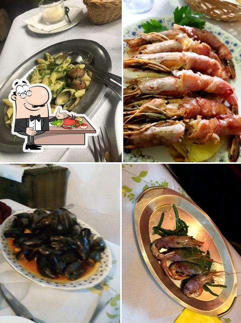 Prova tra i vari piatti di mare disponibili a Sa SerraManna