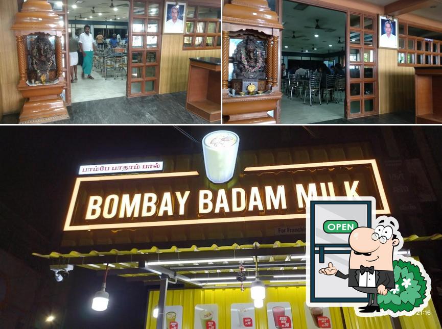 The restaurant's exterior and interior