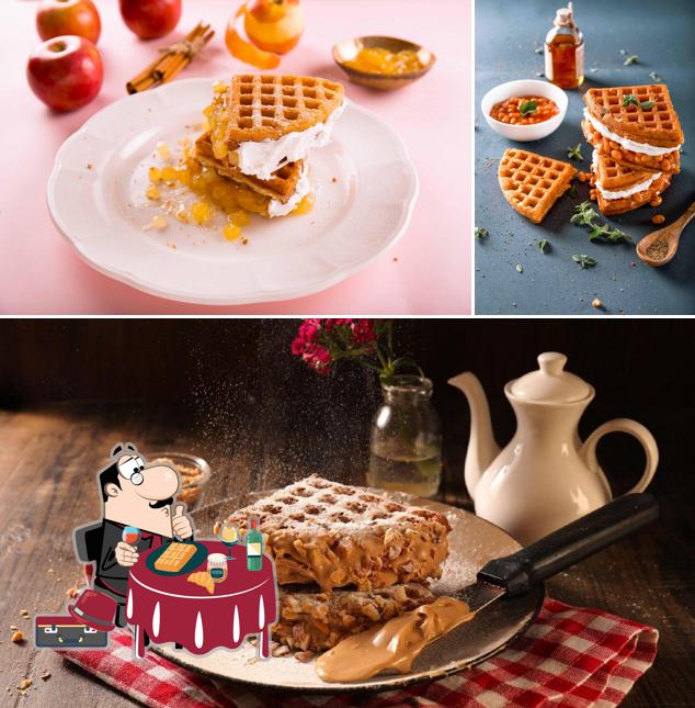 Waffles at The Belgian Waffle Co