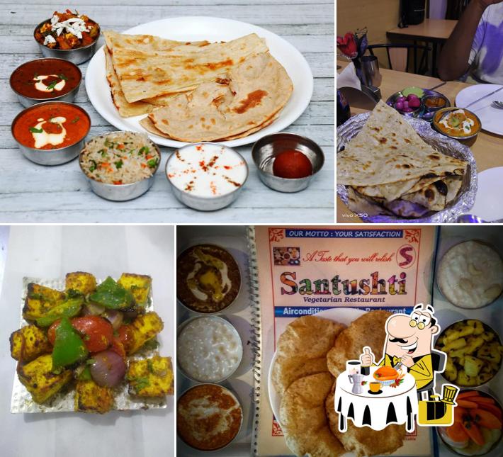 Meals at Santushti Vegetarian Restaurant