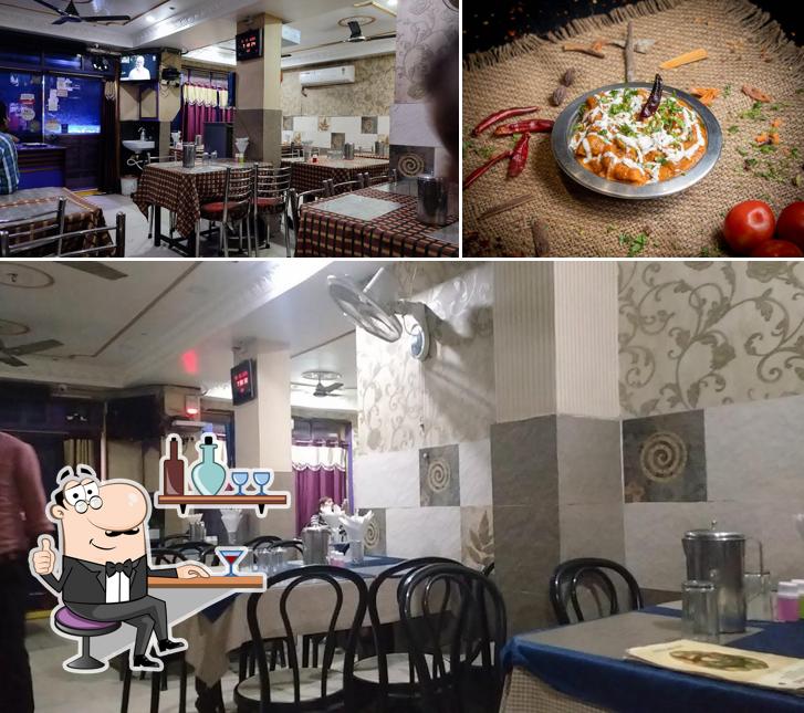 The interior of AROTI RESTAURANT