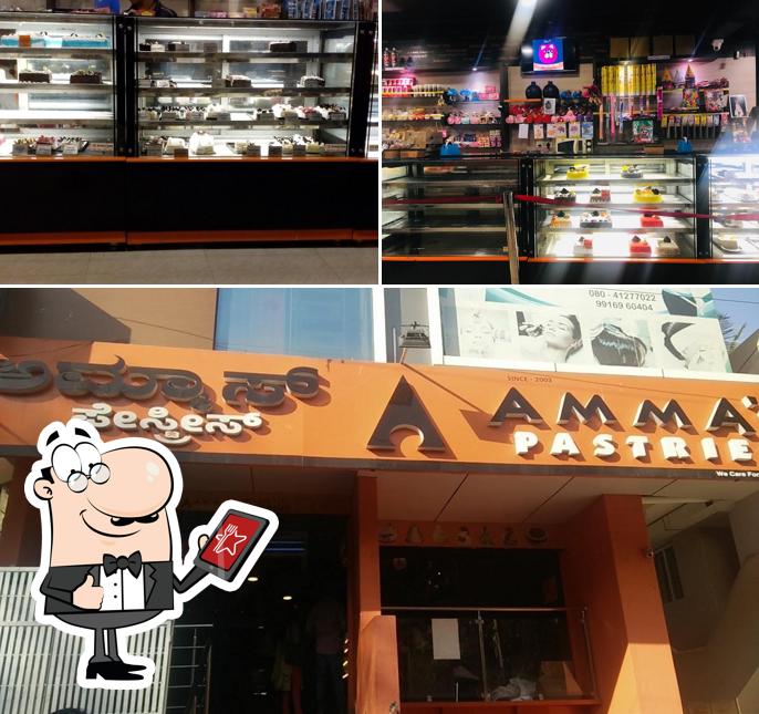 The exterior of Amma's Pastries