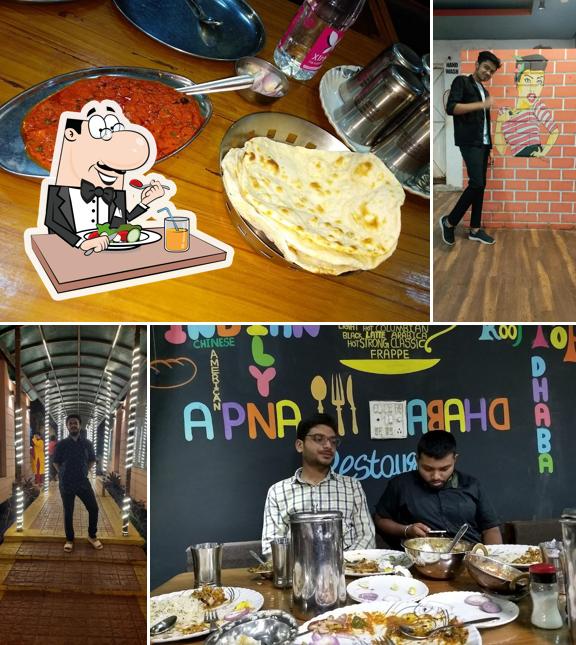 Food at Apna Dhaba -Best restaurant in Bhilai