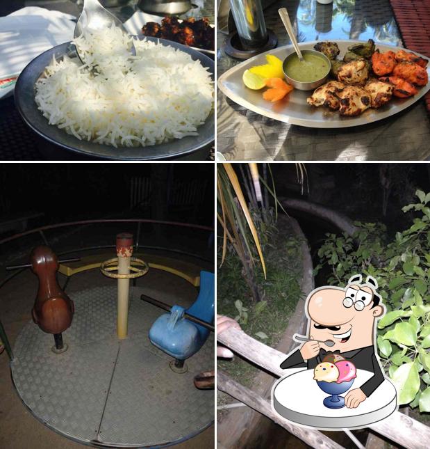 Order one of the sweet dishes