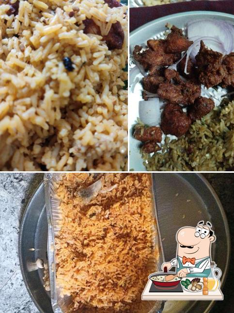 Fried rice at Biriyani Paradise