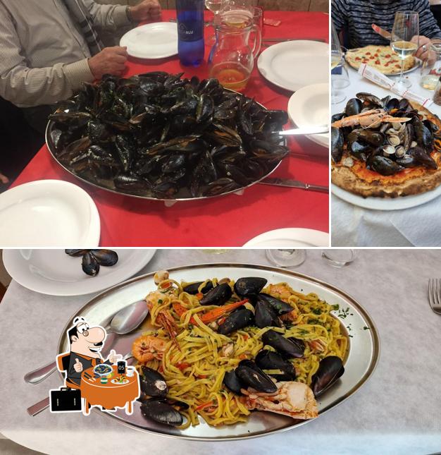 Cozze al Boria Aroldo Alb. Rist. Il Gabbiano. Pizzeria