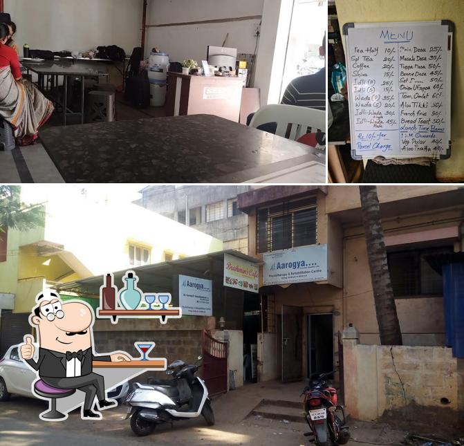 Check out how Brahmin's Cafe looks inside