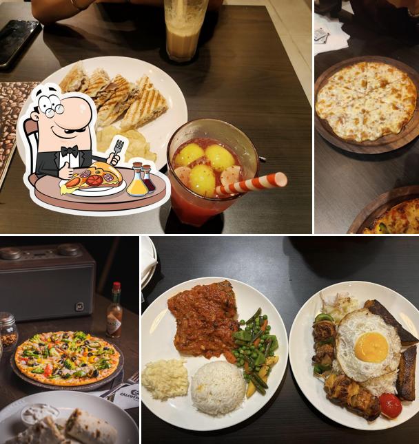 Get different kinds of pizza