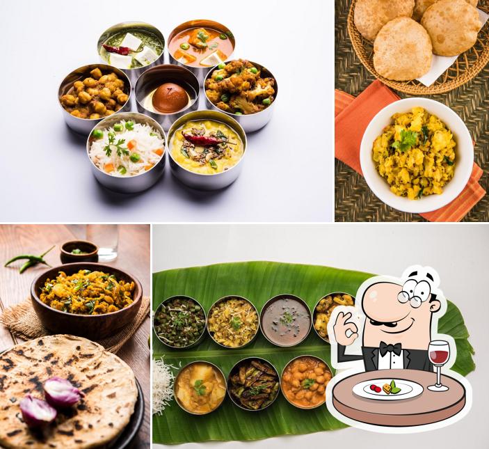 Food at Durga Dining Hall