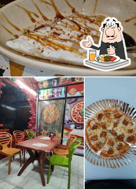 The restaurant's food and interior