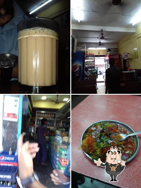 Enjoy a beverage at Mahalaxmi Fast Food