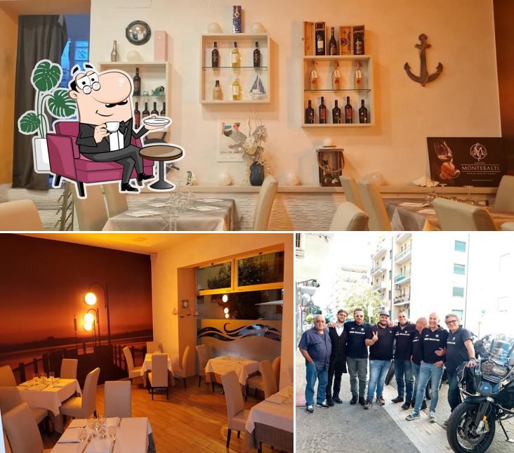 Dai un'occhiata agli interni di Molo87 restaurant