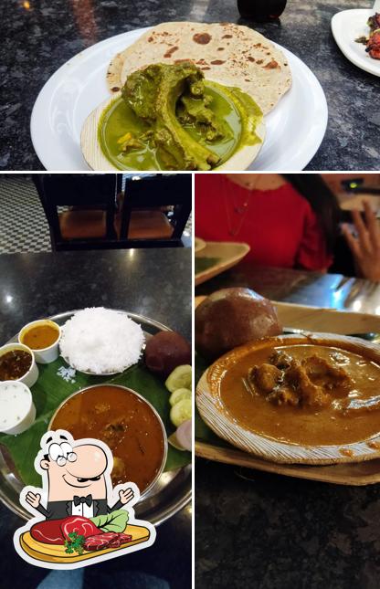 Try out meat dishes at Akshatha Nati Style