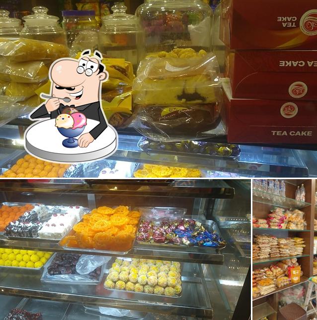 EK Oven Fresh Bake&Food provides a selection of desserts