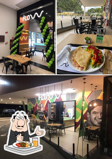 Confira a foto apresentando comida e interior no Flow - Catalão