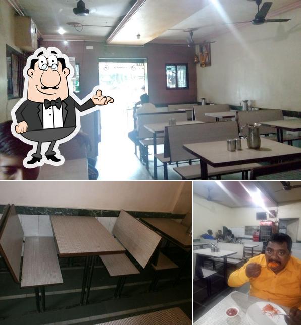 The interior of Hotel Devi Krupa