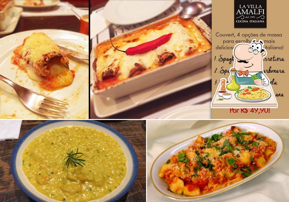 Risoto em La Villa Amalfi