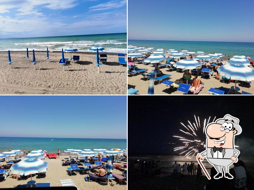 Guarda gli esterni di Lido Azzurro Stabilimento Balneare Ristorante Panineria Bar