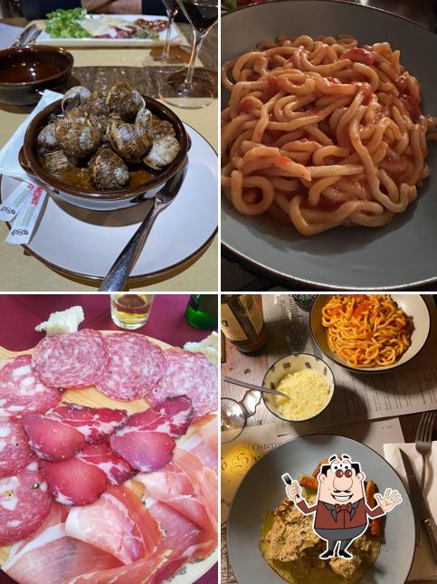 Cibo al Osteria Lo Spugnone