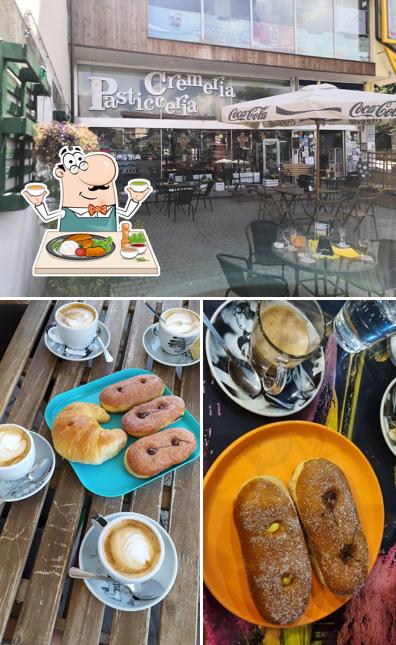 Pasticceria Valsesia Di Poncet Raffaele si caratterizza per la cibo e interni