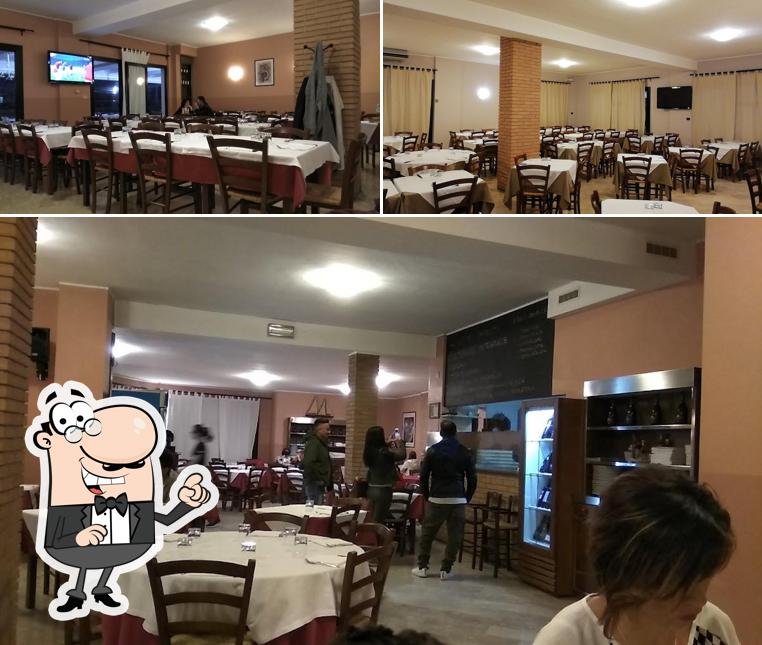 Gli interni di Pizzeria Albatros